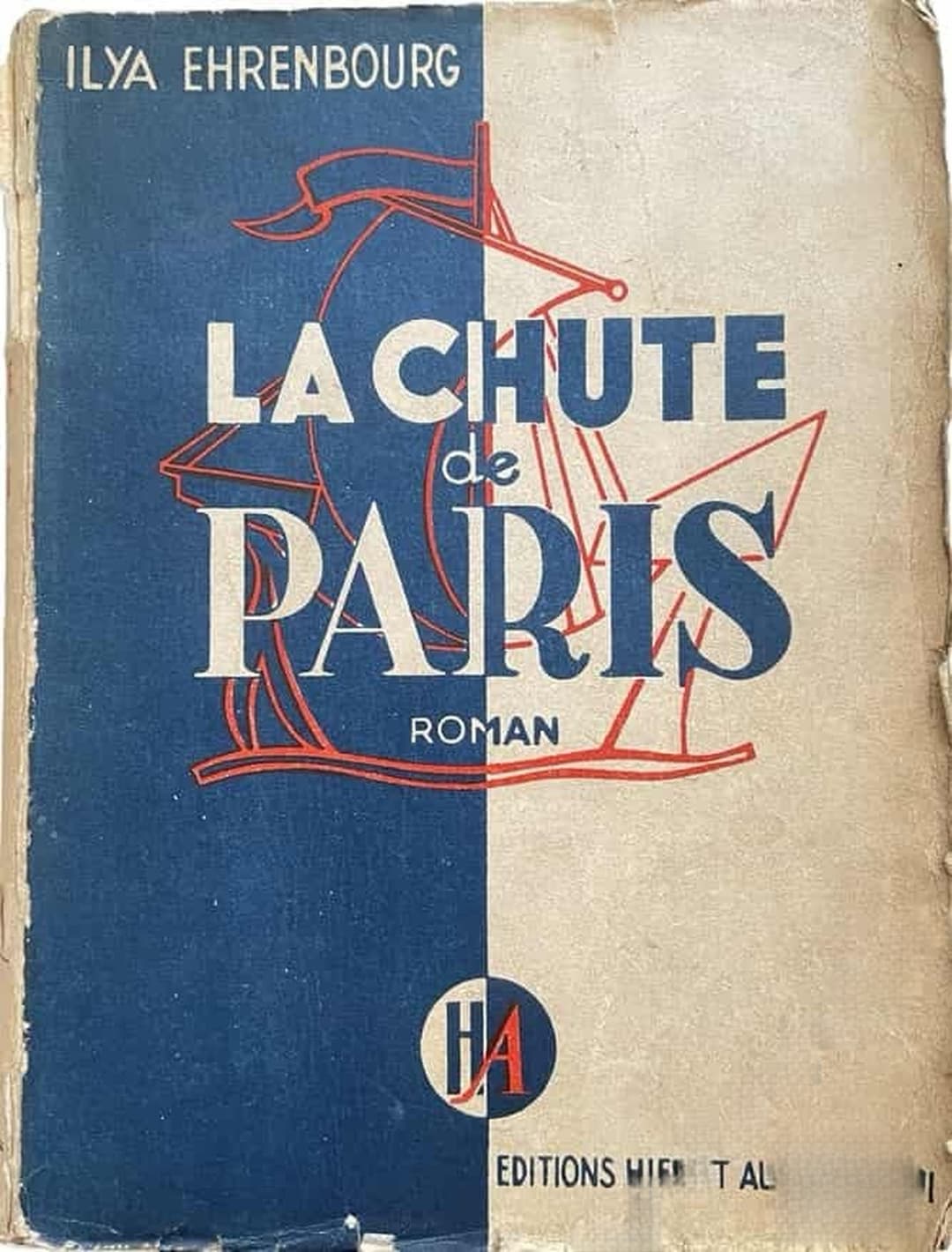 La chute de Paris — обложка