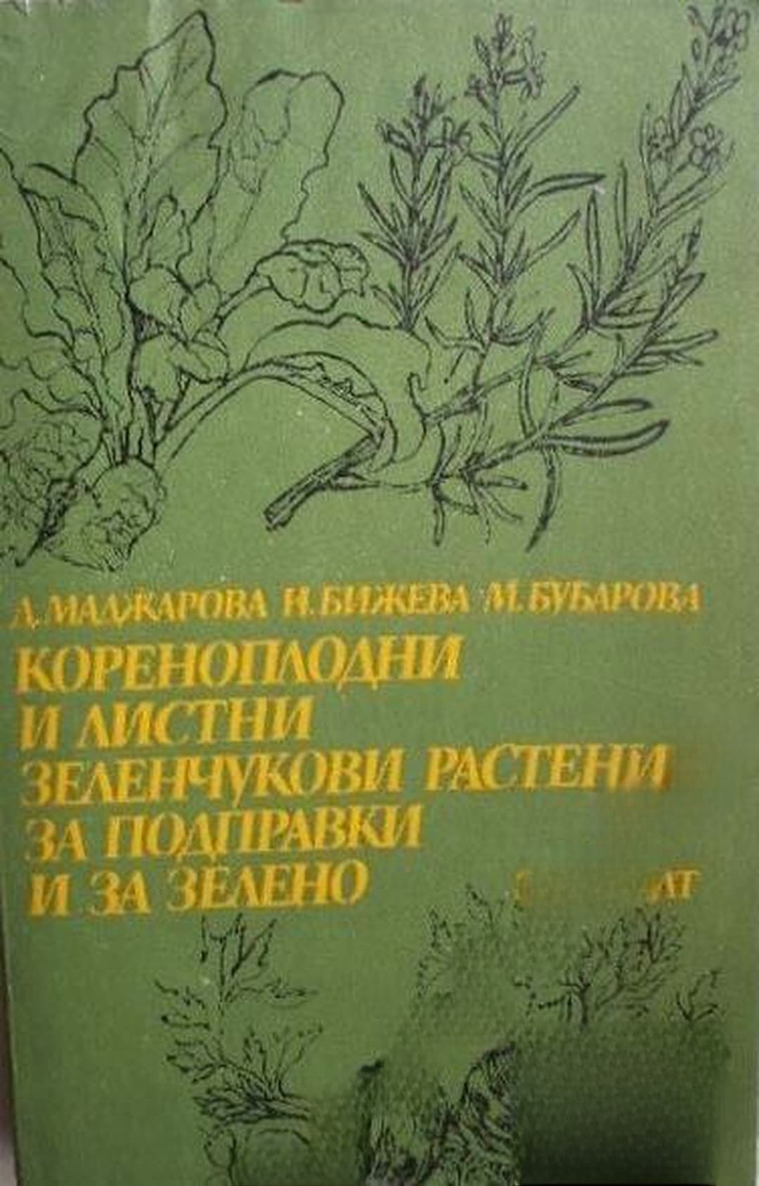 Кореноплодни и листни зеленчукови растения за подправки и за зелено