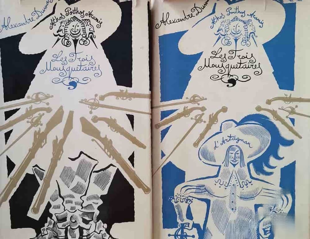 Les Trois Mousquetaires. Tome 1-2 — корица