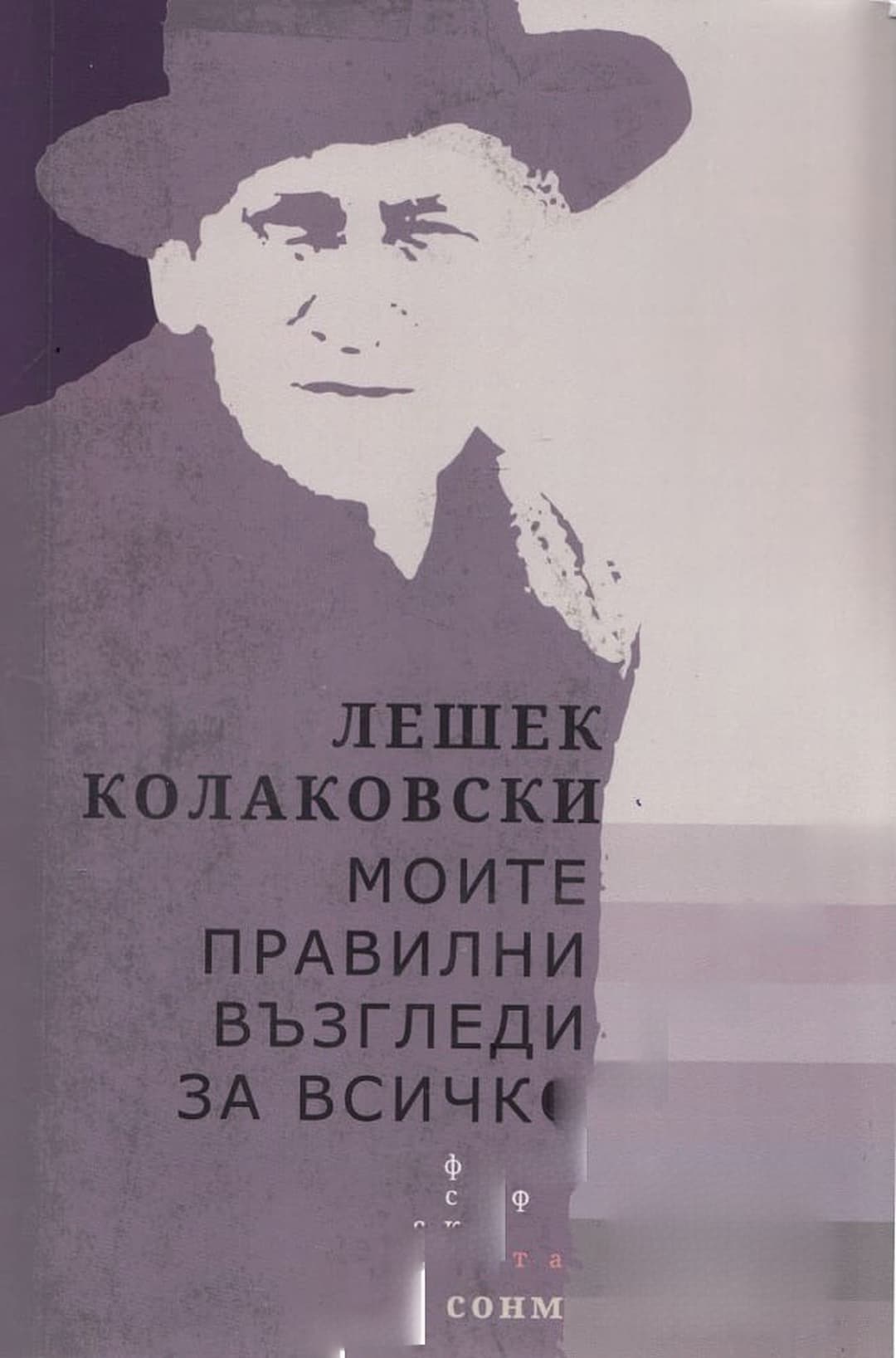Моите правилни възгледи за всичко — корица
