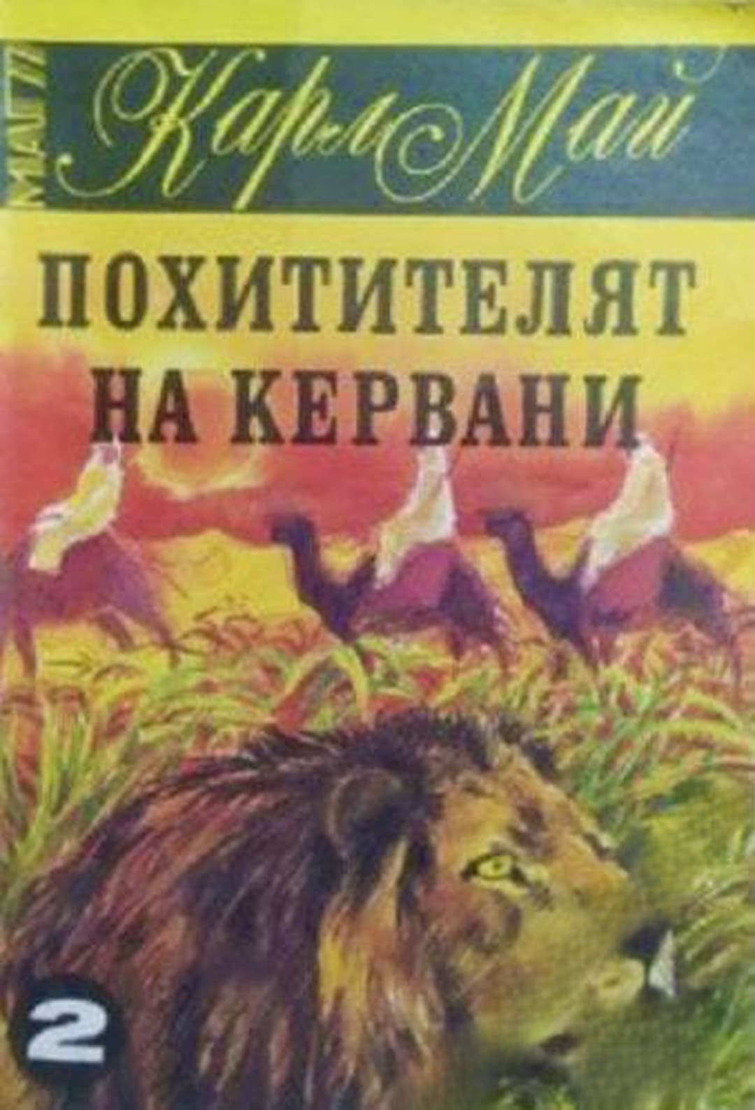 Похитителят на кервани — обложка