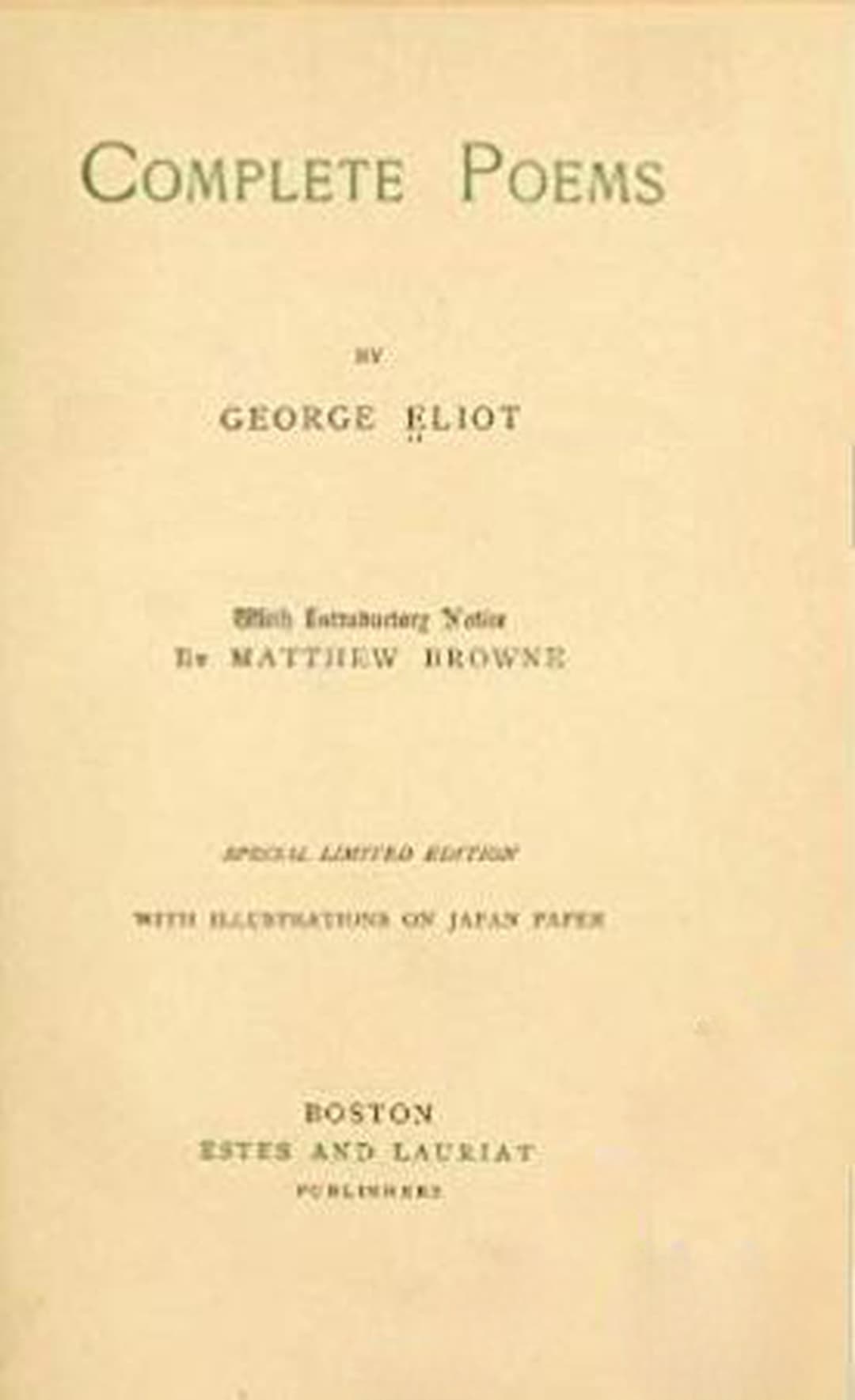 Complete poems